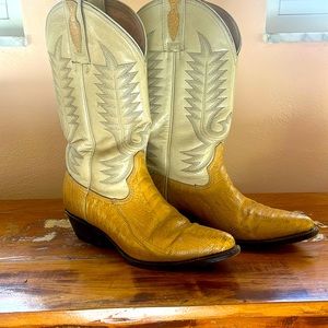 Vintage Pistoleros cowboy boots purchased at Allens Boots in Austin, TX
